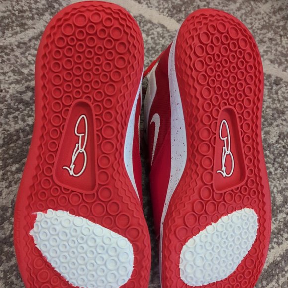 Nike Paul George 3 TB Promo Red/White, Size 15 - Picture 5 of 6